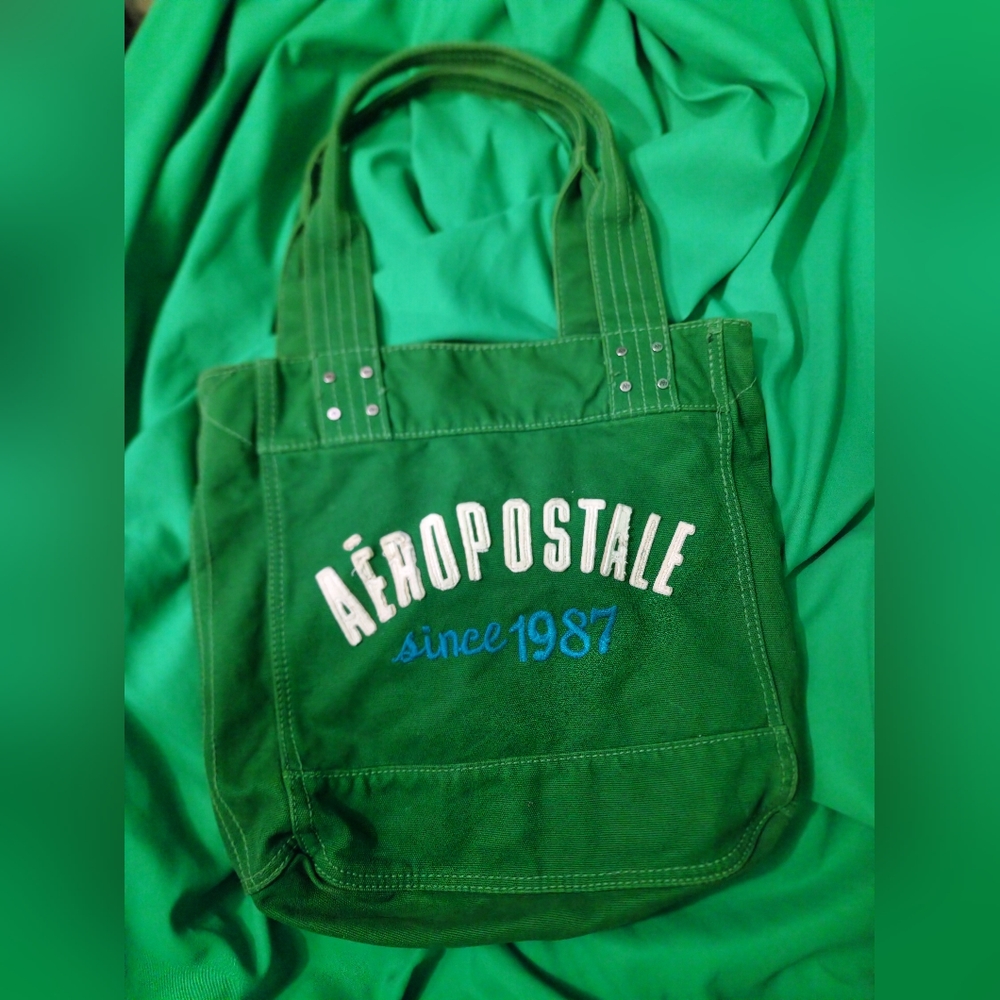 Aeropostale Green Bag